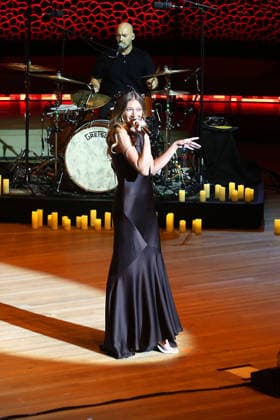 Leony, the singer, at her exclusive concert at the Elbphilharmonie on September 16, 2026, in Hamburg. Singer-songwriter Leony performs at her exclusive concert at the Elbphilharmonie on September 16, 2026 in Hamburg, Germany. Leony’s exclusive concert at the Elbphilharmonie in Hamburg