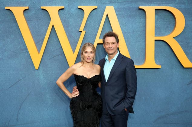 September 16, 2026, London, United Kingdom: Sienna Miller and Dominic West attend the War World premiere at Odeon Luxe Leicester Square. London United Kingdom  - ZUMAs197 20260916_aaa_s197_150 Copyright: xFredxDuvalx