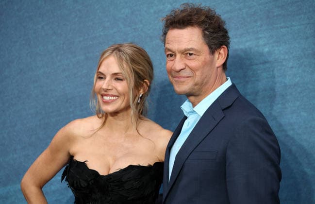 September 16, 2026, London, United Kingdom: Sienna Miller and Dominic West attend the War World premiere at Odeon Luxe Leicester Square. London United Kingdom  - ZUMAs197 20260916_aaa_s197_175 Copyright: xFredxDuvalx