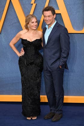Sienna Miller and Dominic West attend the War World Premiere at Odeon Luxe Leicester Square in London, England Featuring: Sienna Miller, Dominic West Where: London, United Kingdom When: 16 Sep 2026 Credit: Cover Images EDITORIAL USE ONLY. NOT FOR USE BY NEWSPAPERS BASED IN THE UK. Copyright: xx coverimg56027589