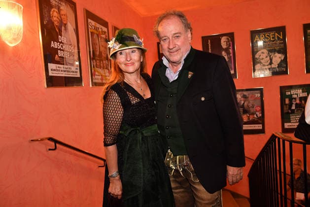 Birgitt Wolff and Harold Faltermeyer at the premiere of *Oktoberfest: A Musical—An Almost True Story*¦ An Almost True Story premieres on September 16, 2026, at the Komoedie Bayerischer Hof in Munich. Birgitt Wolff and Harold Faltermeyer attend the premiere of Oktoberfest: A Musical—An Almost True Story ¦ on September 16, 2
