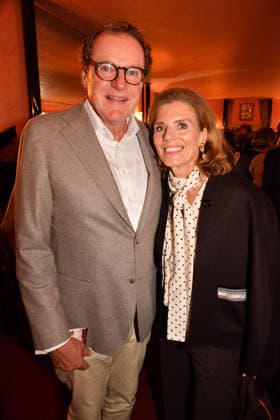 Franz Georg Strauss and Birgit Strauss at the premiere of *Oktoberfest: A Musical—An Almost True Story* on September 16, 2026, at the Komoedie Bayerischer Hof in Munich. Franz Georg Strauss and Birgit Strauss attend the premiere of *Oktoberfest: A Musical—An Almost True Story* on September 16, 2026 at the Komoedie Bayeri
