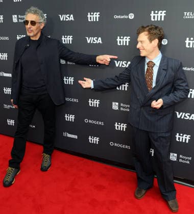 Noah Segan, John Turturro at the premiere of The Only Living Pickpocket In New York during the 2026 Toronto International Film Festival at Roy Thomson Hall on September 16, 2026 in Toronto, Canada. Copyright: xHumbertoxServin Clasos MediaPunchx