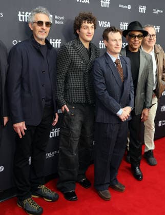 Giancarlo Esposito, Tom Bernard, Michael Barker, Noah Segan, Will Price, John Turturro at the premiere of The Only Living Pickpocket In New York during the 2026 Toronto International Film Festival at Roy Thomson Hall on September 16, 2026 in Toronto, Canada. Copyright: xHumbertoxServin Clasos MediaPunchx