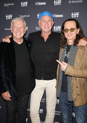 Alex Lifeson, Geddy Lee, Chad Smith At the premiere of Neil Peart: No One s Disciple during the 2026 Toronto International Film Festival at Princess of Wales Theatre on September 16, 2026 in Toronto, Ontario. Copyright: xHumbertoxServin Clasos MediaPunchx