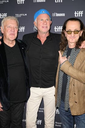 Alex Lifeson, Geddy Lee, Chad Smith At the premiere of Neil Peart: No One s Disciple during the 2026 Toronto International Film Festival at Princess of Wales Theatre on September 16, 2026 in Toronto, Ontario. Copyright: xHumbertoxServin Clasos MediaPunchx