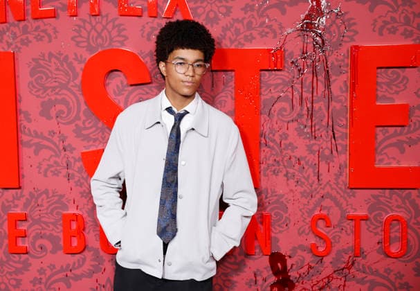 Dominick Hampton arrives on the red carpet for the Netflix Monster: The Lizzie Borden Story New York Premiere on Wednesday, September 16, 2026 in New York City.  NYP20260916101 JohnxAngelillo