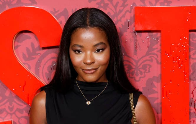 Allie Redmond arrives on the red carpet for the Netflix Monster: The Lizzie Borden Story New York Premiere on Wednesday, September 16, 2026 in New York City.  NYP20260916107 JohnxAngelillo