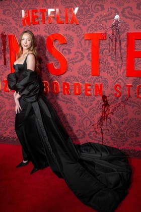 NEW YORK, NY - SEPTEMBER 16: Ella Beatty at Netflix s Monster: The Lizzie Borden Story New York premiere on September 16, 2026 in New York City. Credit: AdMedia New York City USA  - ZUMAa123 20260916_zaa_a123_039 Copyright: xCamaraxPorterx