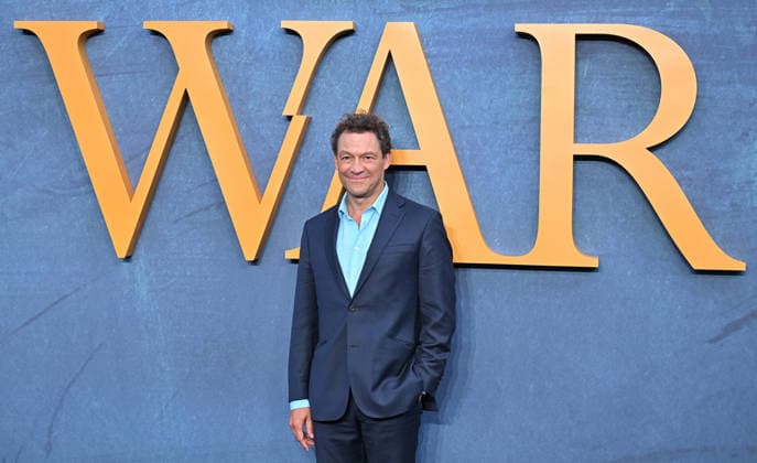 Dominic West attends War World premiere at Odeon Luxe Leicester Square in London, England. UK. Wednesday 16th September 2026. Copyright: xJamesxWarrenx ae8hd477