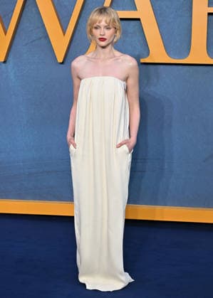 Emma Laird attends War World premiere at Odeon Luxe Leicester Square in London, England. UK. Wednesday 16th September 2026. Copyright: xJamesxWarrenx ae8hd511