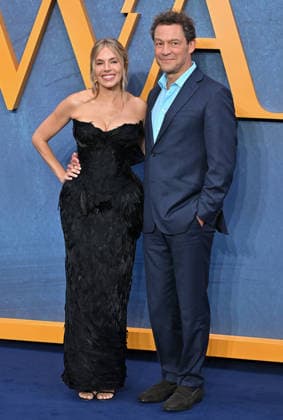 Sienna Miller and Dominic West attends War World premiere at Odeon Luxe Leicester Square in London, England. UK. Wednesday 16th September 2026. Copyright: xJamesxWarrenx ae8hd458
