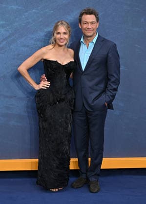 Sienna Miller and Dominic West attends War World premiere at Odeon Luxe Leicester Square in London, England. UK. Wednesday 16th September 2026. Copyright: xJamesxWarrenx ae8hd455
