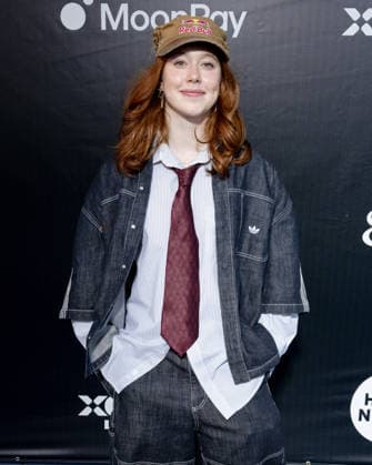 September 16, 2026, Los Angeles, California, USA: KIRSTY MUIR attends the 2026 MoonPay X Games League Winter Draft blue carpet. Los Angeles USA  - ZUMAb173 20260916_aap_b173_006 Copyright: xBillyxBennightx