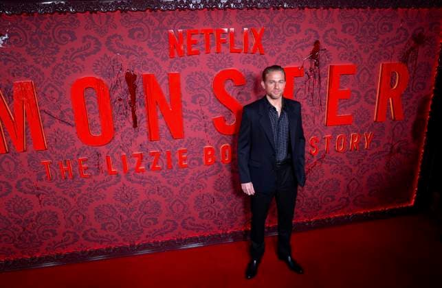 Monster The Lizzie Borden Story Series Premiere - NYC Charlie Hunnam attends the Monster The Lizzie Borden Story Series Premiere at the Paris Theater in New York on September 16, 2026. Photo by Charles Guerin ABACAPRESS.COM New York City NY United States  Copyright: xGuerinxCharles ABACAx