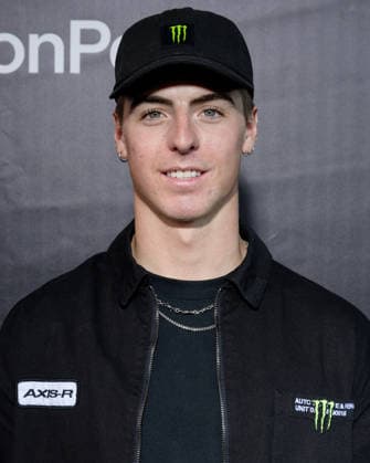 September 16, 2026, Los Angeles, California, USA: LUCA HARRINGTON attends the 2026 MoonPay X Games League Winter Draft blue carpet. Los Angeles USA  - ZUMAb173 20260916_aap_b173_016 Copyright: xBillyxBennightx