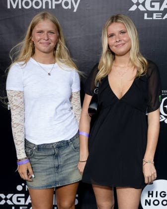 September 16, 2026, Los Angeles, California, USA: HEILI SIRVIO and JADA WARD attend the 2026 MoonPay X Games League Winter Draft blue carpet. Los Angeles USA  - ZUMAb173 20260916_aap_b173_018 Copyright: xBillyxBennightx