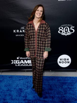September 16, 2026, Los Angeles, California, USA: BARRETT CHRISTY attends the 2026 MoonPay X Games League Winter Draft blue carpet. Los Angeles USA  - ZUMAb173 20260916_aap_b173_040 Copyright: xBillyxBennightx