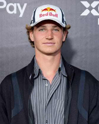 September 16, 2026, Los Angeles, California, USA: MAC FOREHAND attends the 2026 MoonPay X Games League Winter Draft blue carpet. Los Angeles USA  - ZUMAb173 20260916_aap_b173_044 Copyright: xBillyxBennightx