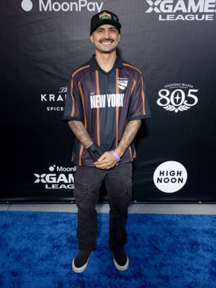 September 16, 2026, Los Angeles, California, USA: DANIEL SANDOVAL attends the 2026 MoonPay X Games League Winter Draft blue carpet. Los Angeles USA  - ZUMAb173 20260916_aap_b173_047 Copyright: xBillyxBennightx