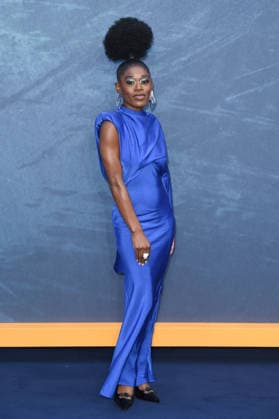 Akiya Henry at the world premiere of the Sky Now series *War* at the Odeon Luxe Leicester Square in London, September 16, 2026 Foto:xS.xVasx xFuturexImagex war_6766