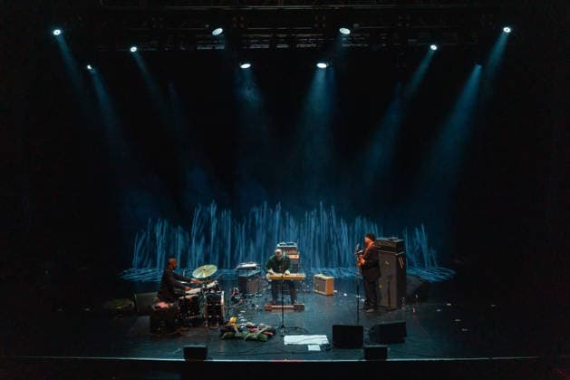 Daniel Lanois live in Oslo, Norway Oslo, Norway. 16th, September 2026. The Canadian musician and record producer Daniel Lanois performs a live concert at Sentrum Scene in Oslo. Here he is seen live on stage with drummer Brian Blade and bass player Jim Wilson. Norway, Oslo, Sentrum Scene  Copyright: xGonzalesxPhoto Per-OttoxOppix