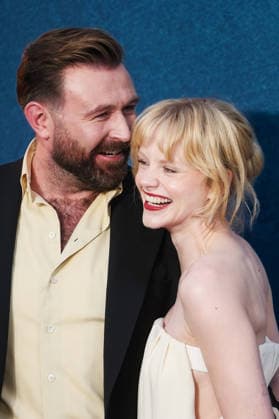 James McArdle and Emma Laird at the world premiere of the Sky Now series *War* at the Odeon Luxe Leicester Square in London, September 16, 2026 Foto:xJ.xEdwardsx xFuturexImagex war_6960