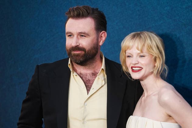 James McArdle and Emma Laird at the world premiere of the Sky Now series *War* at the Odeon Luxe Leicester Square in London, September 16, 2026 Foto:xJ.xEdwardsx xFuturexImagex war_6961