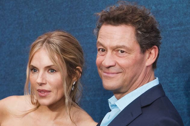 Sienna Miller and Dominic West at the world premiere of the Sky Now series *War* at the Odeon Luxe Leicester Square in London, September 16, 2026 Foto:xJ.xEdwardsx xFuturexImagex war_6972