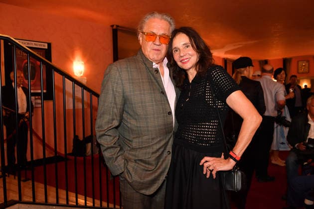Michael Brandner and his wife Karin at the premiere of Oktoberfest: A Musical—Beinah wahr¦ An Almost True Story, a comedy at the Bayerischer Hof in Munich on September 16, 2026