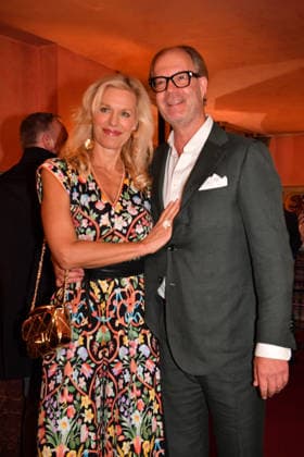 Max Dietl with his wife Inge at the premiere of Oktoberfest: A Musical—Beinah wahr (An Almost True Story), a comedy at the Bayerischer Hof in Munich on September 16, 2026