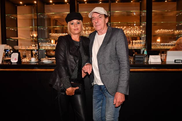 Sefan Zauner and his wife Petra at the premiere of Oktoberfest: A Musical—Beinah wahr¦ An Almost True Story, a comedy at the Bayerischer Hof in Munich on September 16, 2026