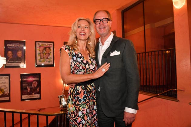 Max Dietl and his wife Inge at the premiere of Oktoberfest: A Musical—Beinah wahr¦ An Almost True Story, a comedy at the Bayerischer Hof in Munich on September 16, 2026