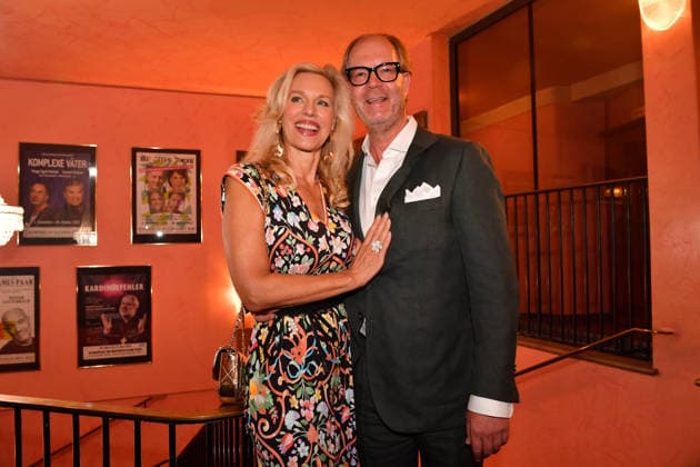 Max Dietl and his wife Inge at the premiere of Oktoberfest: A Musical—Beinah wahr¦ An Almost True Story, a comedy at the Bayerischer Hof in Munich on September 16, 2026