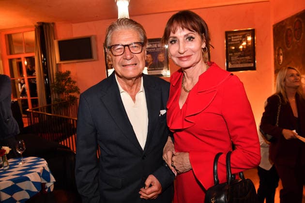 Anna Maria Kaufmann with her partner Eckart Alt: Premiere of Oktoberfest: A Musical—Beinah wahr (An Almost True Story), a comedy at the Bayerischer Hof in Munich on September 16, 2026