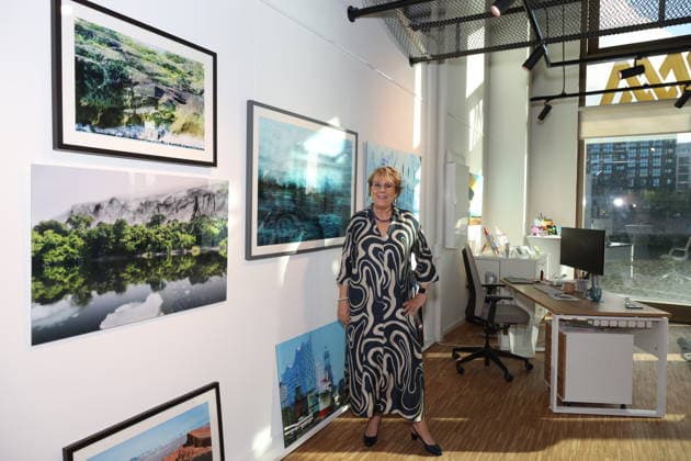 Gallery owner Livia Lisboa opens her photography gallery in Hamburg s HafenCity, Hamburg, September 16, 2026