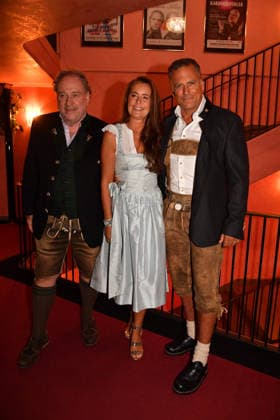 Harold Falermeyer and Marcus and Sylvie Grüsser: Premiere of Oktoberfest: A Musical—Almost TrueÖ An Almost True Story, a comedy at the Bayerischer Hof in Munich, September 16, 2026