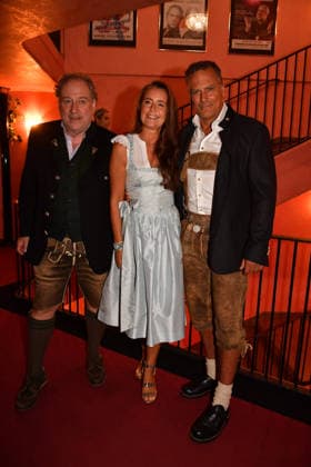 Harold Falermeyer and Marcus and Sylvie Grüsser: Premiere of Oktoberfest: A Musical—Almost TrueÖ An Almost True Story, a comedy at the Bayerischer Hof in Munich, September 16, 2026