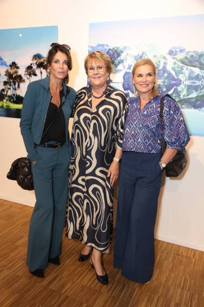 Gerit Kling and Andrea Lüdke are prominent guests at the opening party; gallery owner Livia Lisboa is opening her photography gallery in Hamburg s Hafencity, Hamburg, September 16, 2026