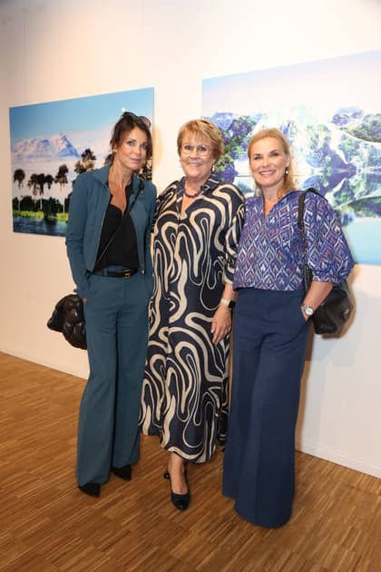 Gerit Kling and Andrea Lüdke are prominent guests at the opening party; gallery owner Livia Lisboa is opening her photography gallery in Hamburg s Hafencity, Hamburg, September 16, 2026