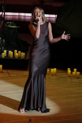 ABB LEONY: Leony, the German pop singer, performing at a concert in the main hall of the Elbphilharmonie during the E On New Energy Experience on September 16, 2026, in Hamburg