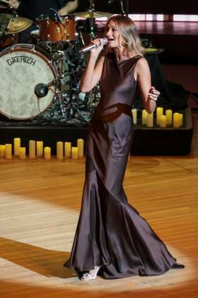 ABB LEONY: Leony, the German pop singer, performing at a concert in the main hall of the Elbphilharmonie during the E On New Energy Experience on September 16, 2026, in Hamburg