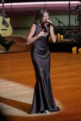 ABB LEONY: Leony, the German pop singer, performing at a concert in the main hall of the Elbphilharmonie during the E On New Energy Experience on September 16, 2026, in Hamburg