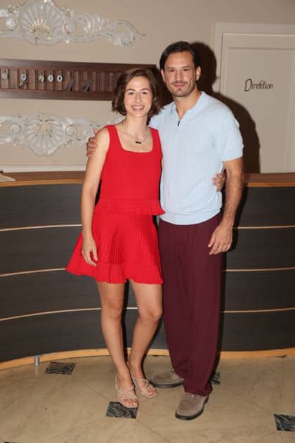Sturm der Liebe : Pippa Fee Rupperti and Jaime Ferkic play the new Sturm der Liebe dream couple, Emilia and Massimo. Sturm der Liebe press event at Studio 4 5 of Bavaria Film in Grünwald, September 16, 2026 Copyright: xAgenturxMatthiasxWehnertx xM.xGränzdörferx