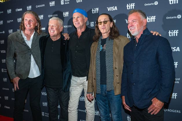 Arrivals at the 51st Toronto International Film Festival Neil Peart: No Man s Disciple premiere Featuring: Sam Dunn, Alex Lifeson, Chad Smith, Geddy Lee, Scot McFadyen Where: Toronto, Ontario, Canada When: 16 Sep 2026 Credit: Captive Camera Cover Images EDITORIAL USE ONLY. NOT FOR USE BY NEWSPAPERS BASED IN THE UK. Copyright: xx coverimg56028026