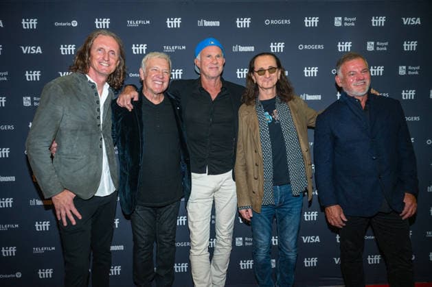 Arrivals at the 51st Toronto International Film Festival Neil Peart: No Man s Disciple premiere Featuring: Sam Dunn, Alex Lifeson, Chad Smith, Geddy Lee, Scot McFadyen Where: Toronto, Ontario, Canada When: 16 Sep 2026 Credit: Captive Camera Cover Images EDITORIAL USE ONLY. NOT FOR USE BY NEWSPAPERS BASED IN THE UK. Copyright: xx coverimg56028028