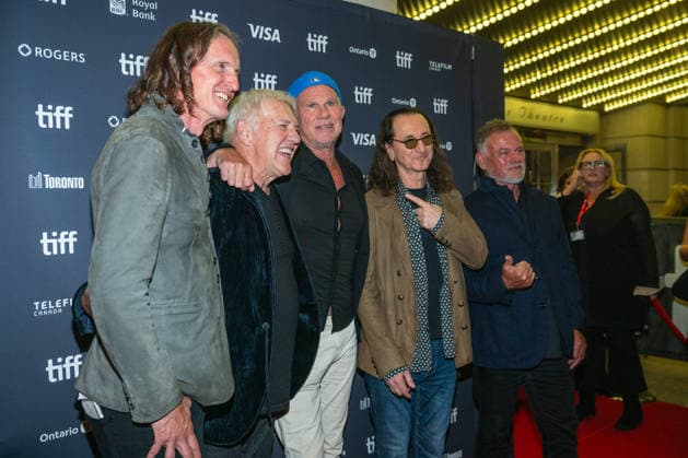 Arrivals at the 51st Toronto International Film Festival Neil Peart: No Man s Disciple premiere Featuring: Sam Dunn, Alex Lifeson, Chad Smith, Geddy Lee, Scot McFadyen Where: Toronto, Ontario, Canada When: 16 Sep 2026 Credit: Captive Camera Cover Images EDITORIAL USE ONLY. NOT FOR USE BY NEWSPAPERS BASED IN THE UK. Copyright: xx coverimg56028030