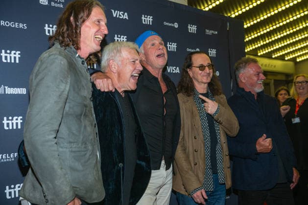 Arrivals at the 51st Toronto International Film Festival Neil Peart: No Man s Disciple premiere Featuring: Sam Dunn, Alex Lifeson, Chad Smith, Geddy Lee, Scot McFadyen Where: Toronto, Ontario, Canada When: 16 Sep 2026 Credit: Captive Camera Cover Images EDITORIAL USE ONLY. NOT FOR USE BY NEWSPAPERS BASED IN THE UK. Copyright: xx coverimg56028031