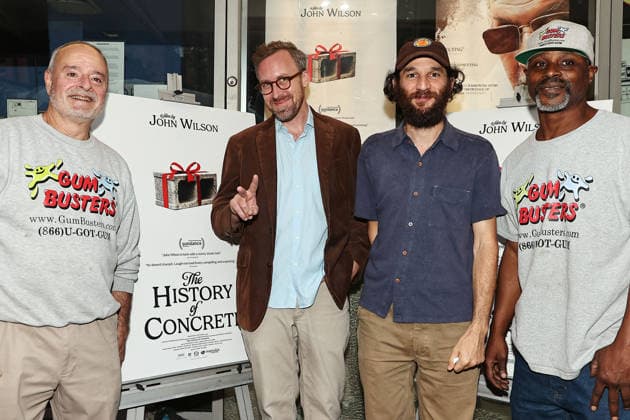 New York documentary premiere of The History of Concrete at the IFC Center Featuring: Josh Safdie and John Wilson with the Gum Busters Where: New York, New York, United States When: 16 Sep 2026 Credit: Dave Allocca Starpix INSTARimages EDITORIAL USE ONLY. NOT FOR USE BY NEWSPAPERS BASED IN THE UK. Copyright: xx instar56028724