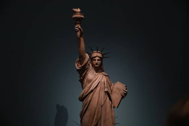Auguste Bartholdi Liberty Enlightening the World exhibition in Paris PARIS, FRANCE - SEPTEMBER 17 : Views of artworks at the Auguste Bartholdi Liberty Enlightening the World exhibition at the Musee d Orsay in Paris, France on September 17, 2026. The exhibition, dedicated to the works of French sculptor Auguste Bartholdi, the creator of the iconic Statue of Liberty in New York, opened on September 15 and will welcome visitors until January 31, 2027. An exhibition featuring the works of sculptor Auguste Bartholdi opened at the Musee d Orsay in Paris. Mohamad Salaheldin Abdelghani Alsayed Anadolu Paris France. Editorial use only. Please get in touch for any other usage.  Copyright: x2026xAnadoluxMohamadxSalaheldinxAbdelghanixAlsayedx